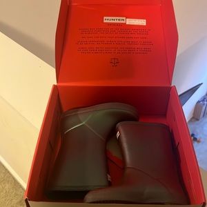 Kids First Classic Nebular Metallic Blue Rain Boots